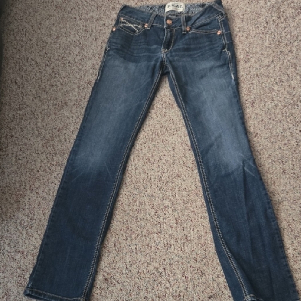 Ariat Women's Dark Blue Straight Leg Jeans